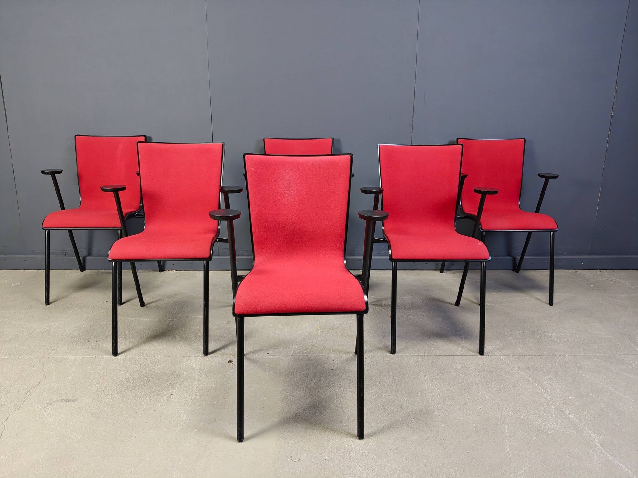 Vintage Occhio chairs by Roel Vandebeek for Drisag, 2000s - set of 6