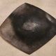 Diamond-shaped Raku bowl signed by Annie Braut