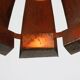 Vintage Italian Copper Colour Pendant Lamp, 70s