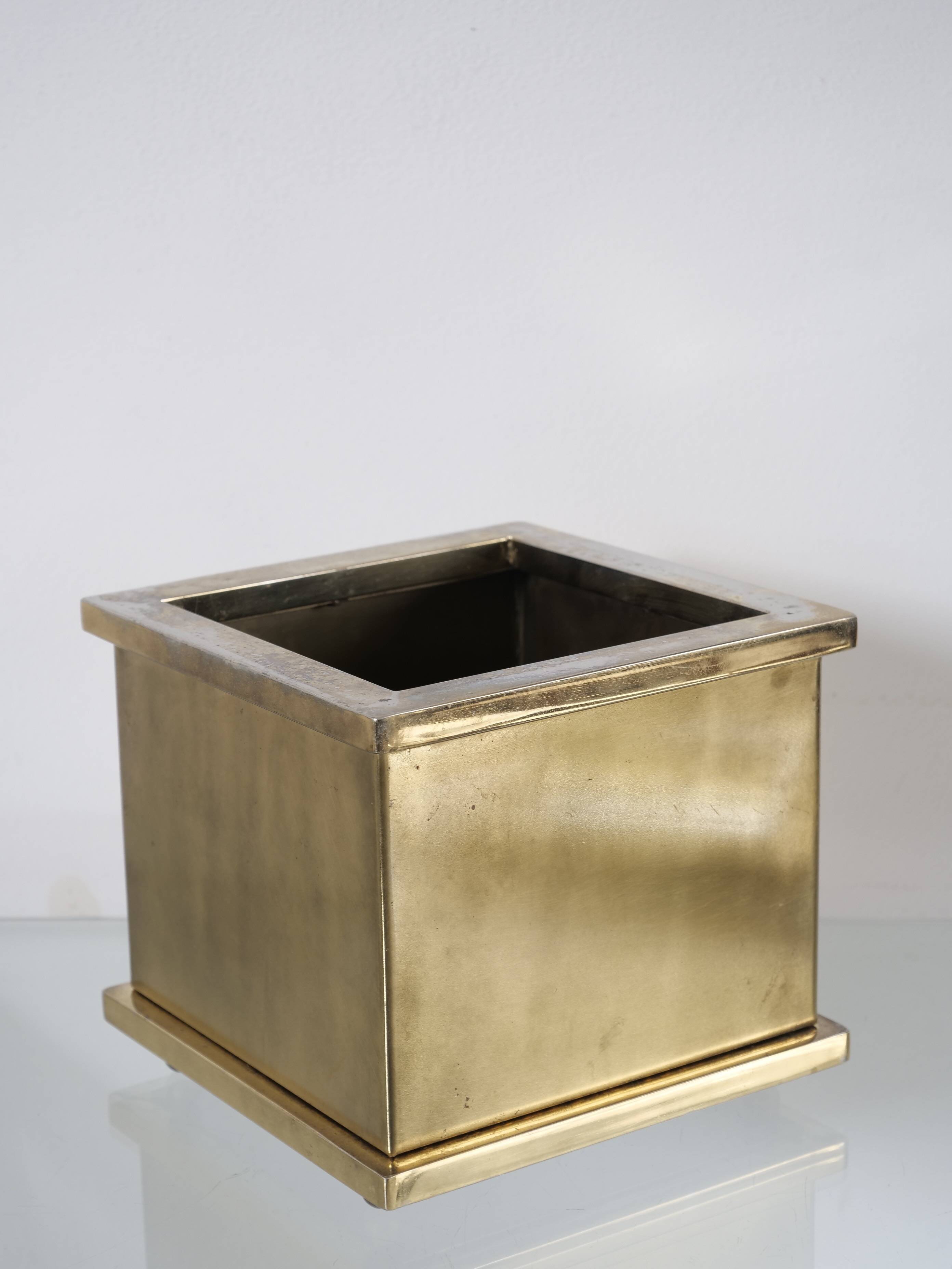 Belgo chrome luxury design plant pot