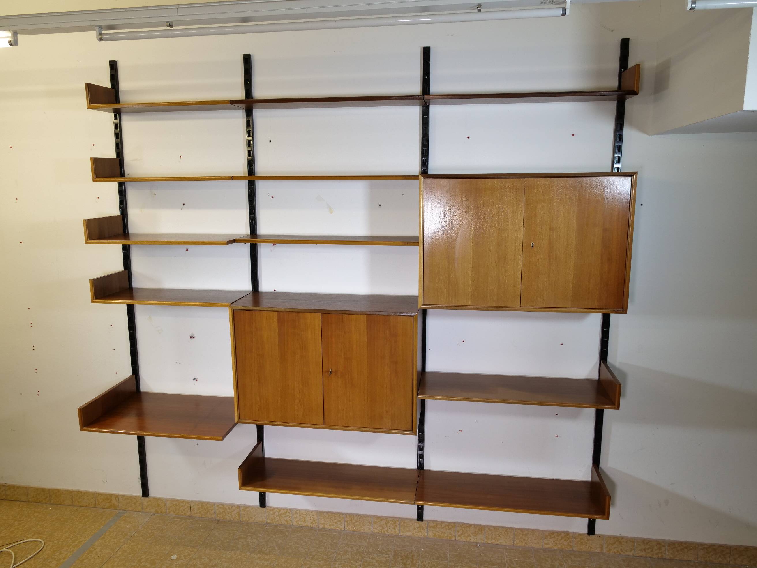Modular vintage shelving system for WK Möbel, 1960s