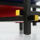 Red and blue armchair by Gerrit Rietveld for Cassina