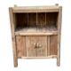Small solid elm wardrobe - Shandong China around 1900