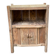 Small solid elm wardrobe - Shandong China around 1900