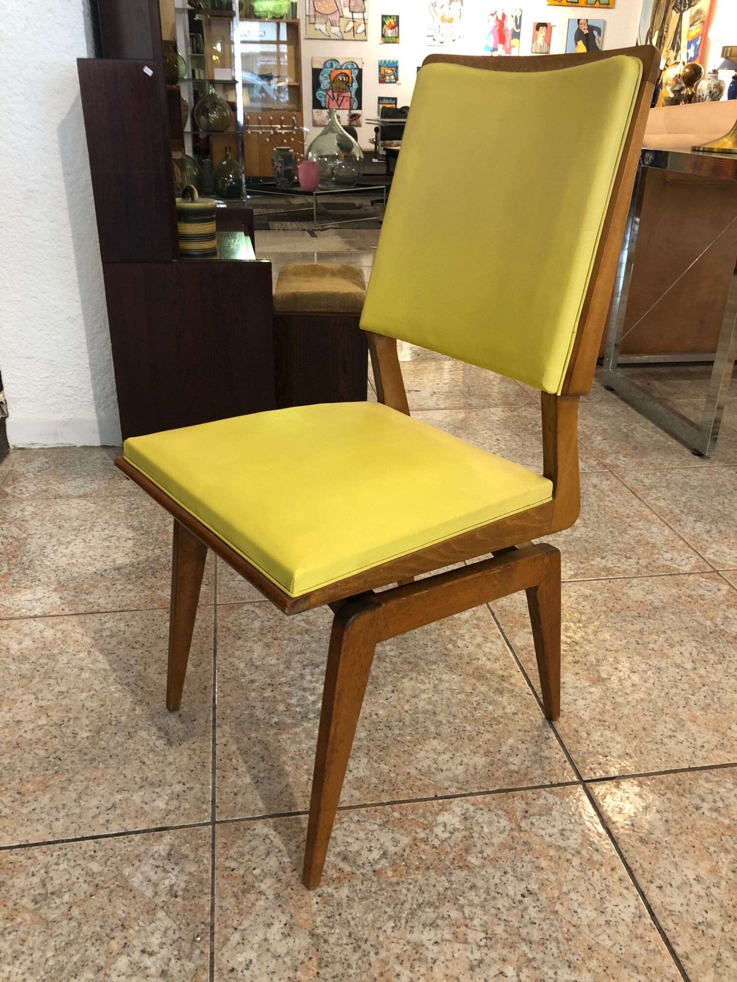 Lot de quatre chaises de Maurice Pré