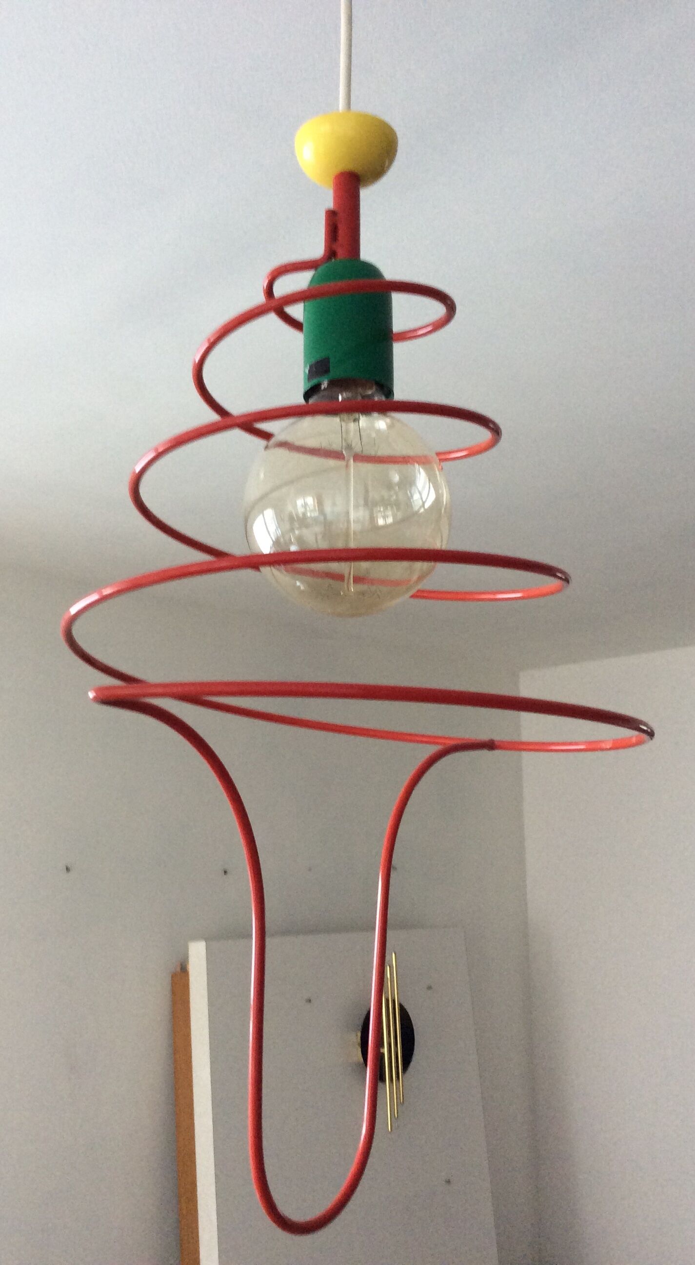 Vintage pendant lamp from the 80s