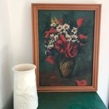 Old scale oil painting