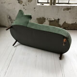 Meridian Napoleon III green velvet