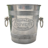 Aluminum champagne bucket 30 years COVERED RHEIMS