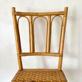 Rattan chair 60s-70s