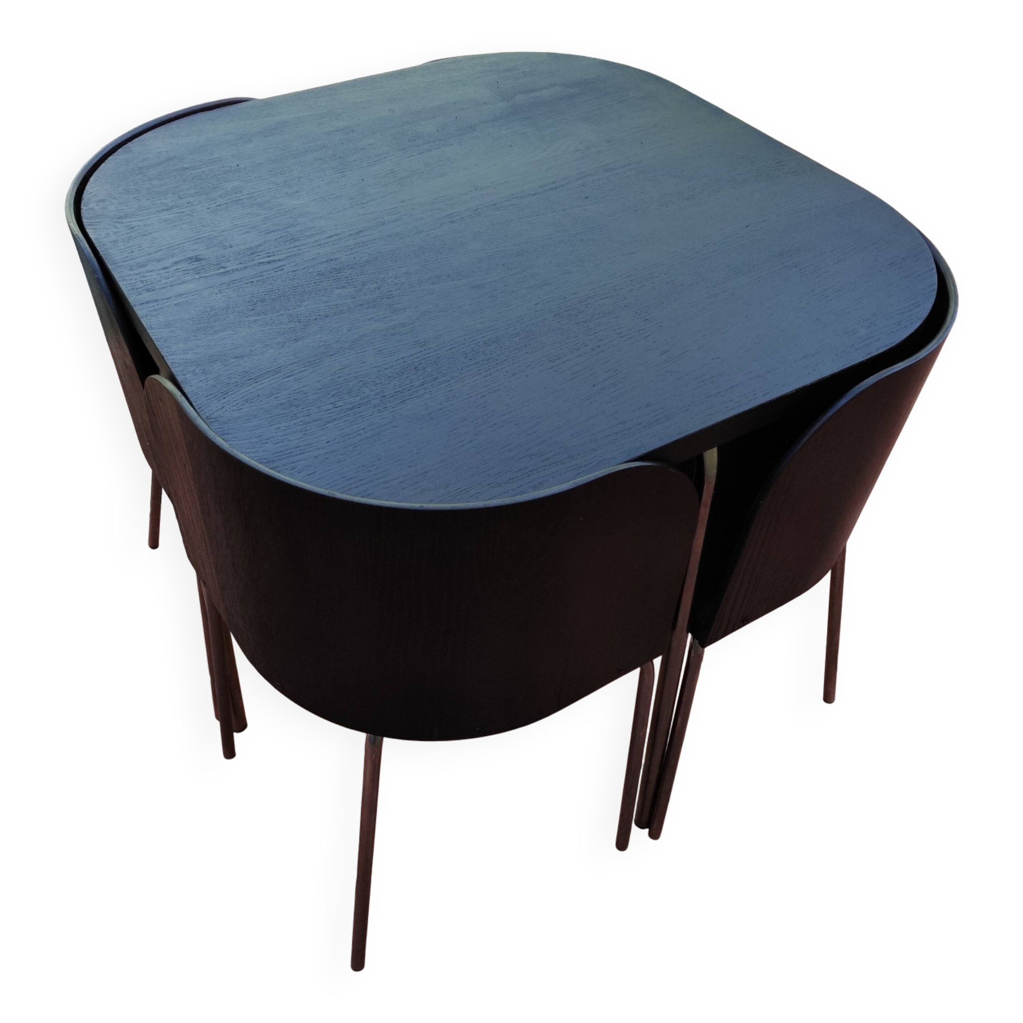 Table and 4 Chairs Model Fusion by Sandra Kragnert for Ikea, Sweden, 1990