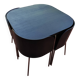 Table and 4 Chairs Model Fusion by Sandra Kragnert for Ikea, Sweden, 1990