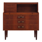 Secrétaire en teck, design danois, années 1970, production : Danemark