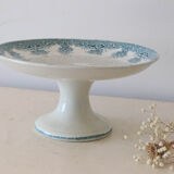 Antique ceramic compotier, Prima model of Saint Amand, French manufacture, late nineteenth