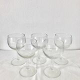 Set de 5 verres ballons de bistrot