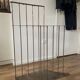 Brutalist steel console