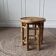Tabouret ou porte-plantes en bambou