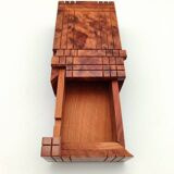 Secret box made of noble thuya wood