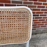 Set of 4 Cesca b32 model chairs in white