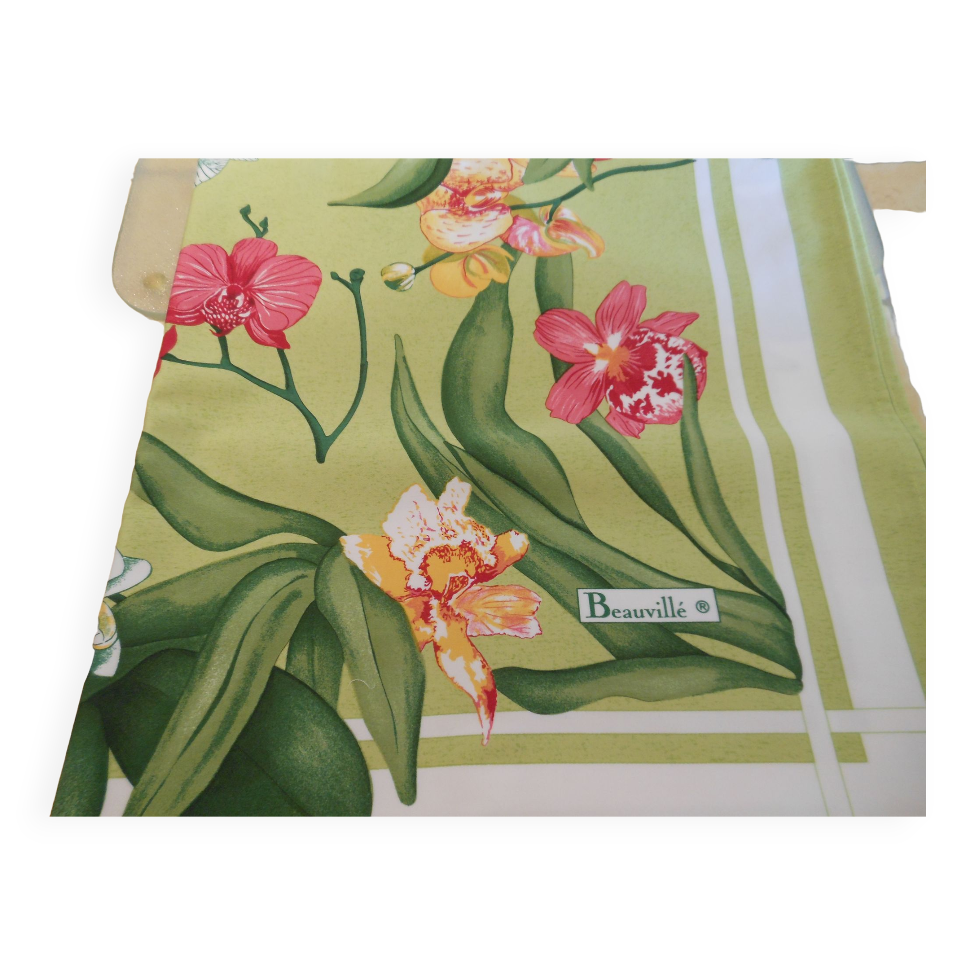Orchided beauville tablecloth