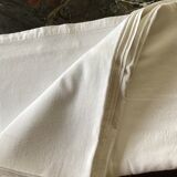 Old single sheet in cotton / linen dimension: 290 x 230 cm-
