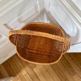 Arched basket in wickerwork 🧺