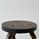 Tabouret tripode en bois