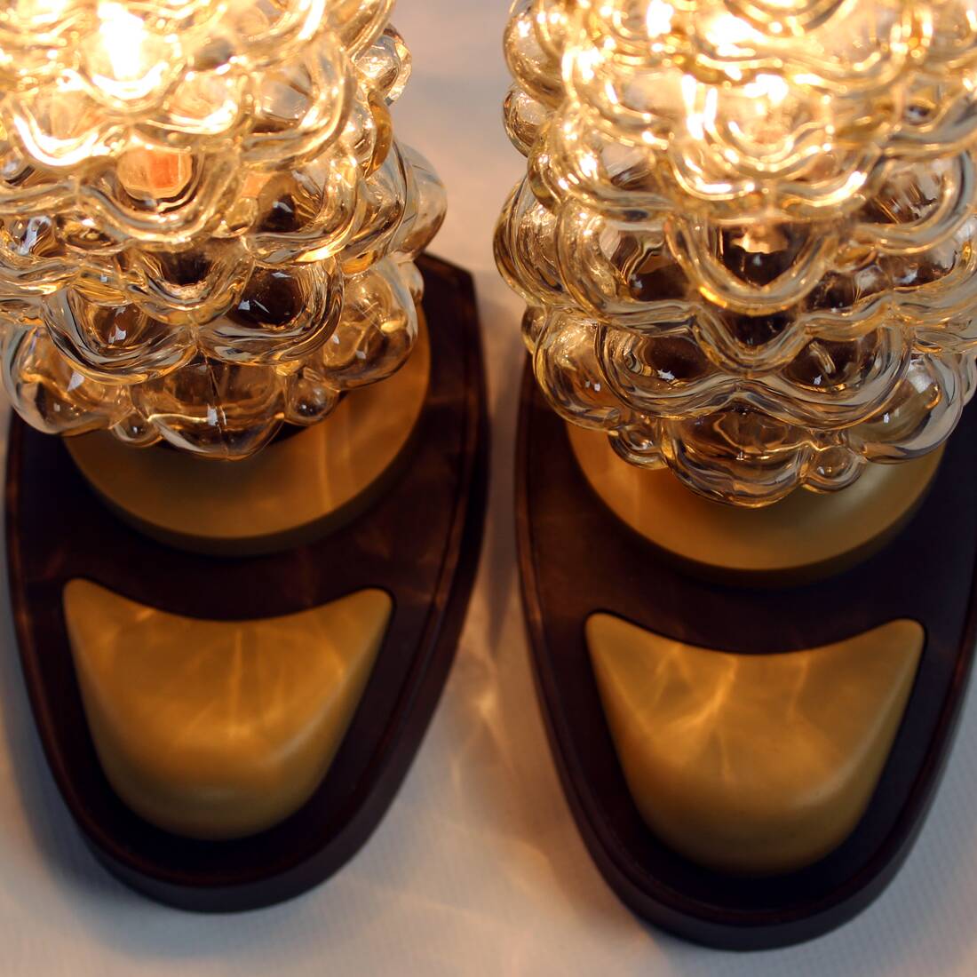 Space Age Table Lamps By Helena Tynell For Orion Leuchten, 1960s, Set Of 2