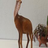 Scandinavian teak deer 1960.