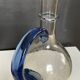 Vintage carafe in blown and bubbled glass paste.