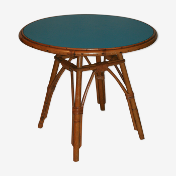 Rattan table 1960