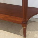 Louis XVI style mahogany console, 19th century