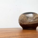 Mid-century German studio pottery vase by Till Sudeck, 1960s.