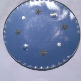 Star and bubble round mirror25cm