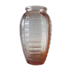 Old pink glass vase