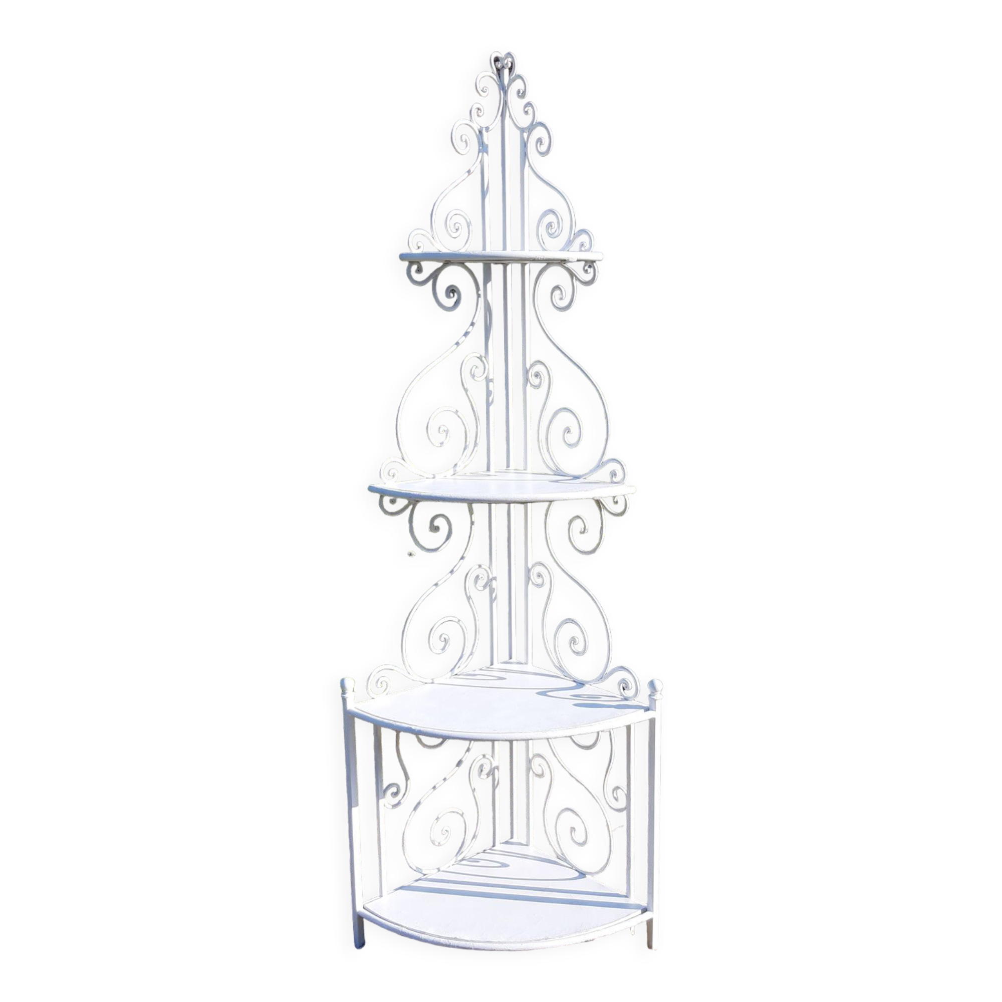 Wrought iron garden corner corner 1900