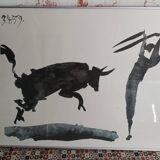 Pablo Picasso, lithograph “Torero and Bull”