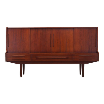 Teak highboard, Danish design, 1960s, production: Denmark