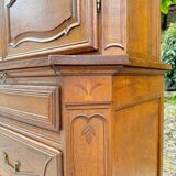 Impressive Castle Commode Forming Showcase From Louis XIV XVIII Eme Century