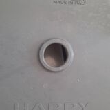 4 Pedrali low stools in polypropylene, Happy model.