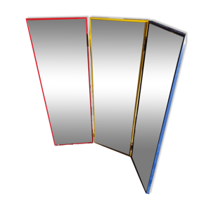 Miroir 3 couleurs année 80