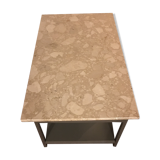 Marble coffee table