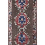 Tapis vintage turc de oushak tissé à la main 84x220 cm