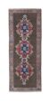Vintage Turkish Oushak Rug Handwoven 84x220 cm