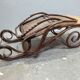Chaise longue 1900 bois courbé