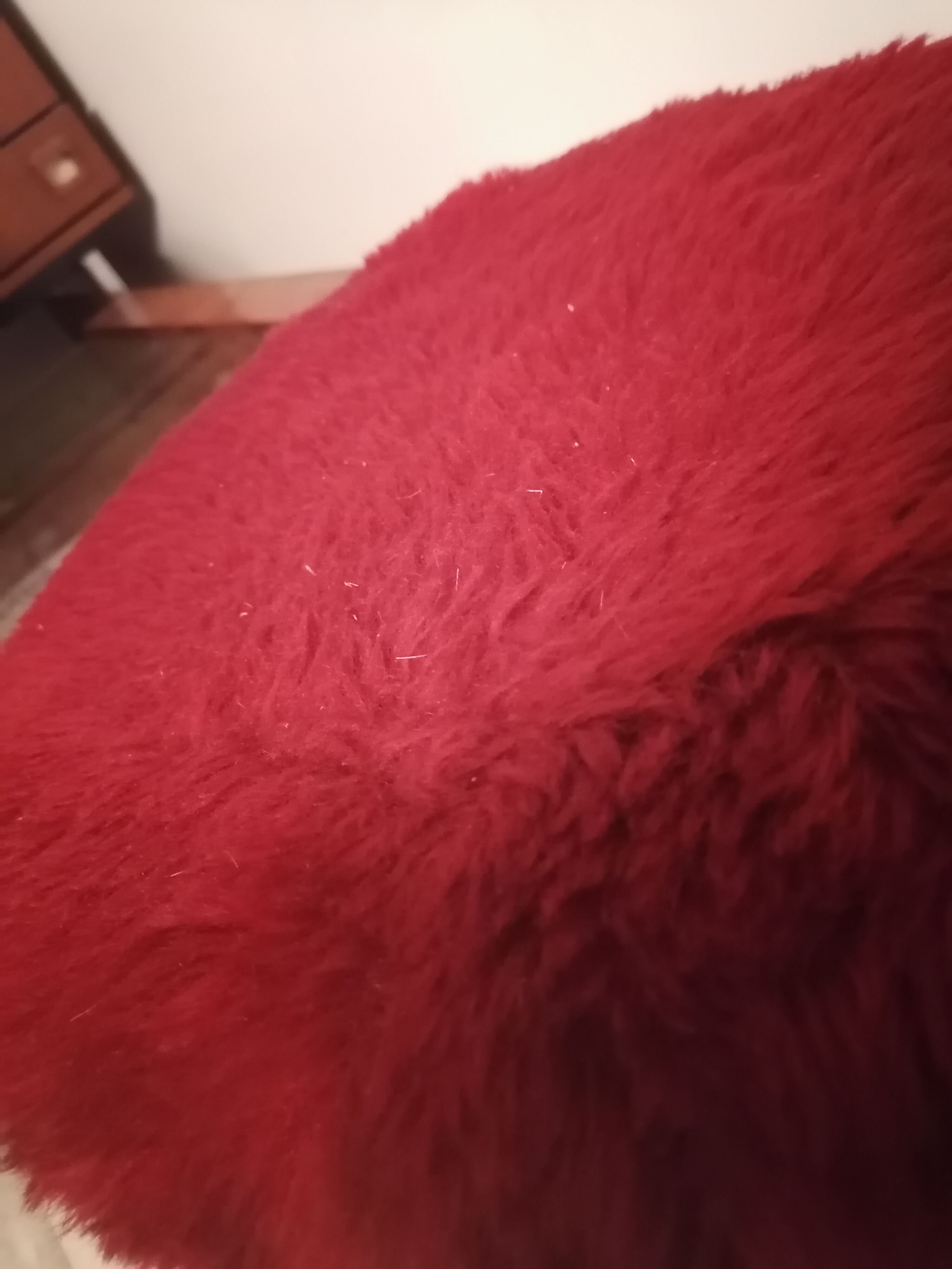 Red moumoute stool 1960