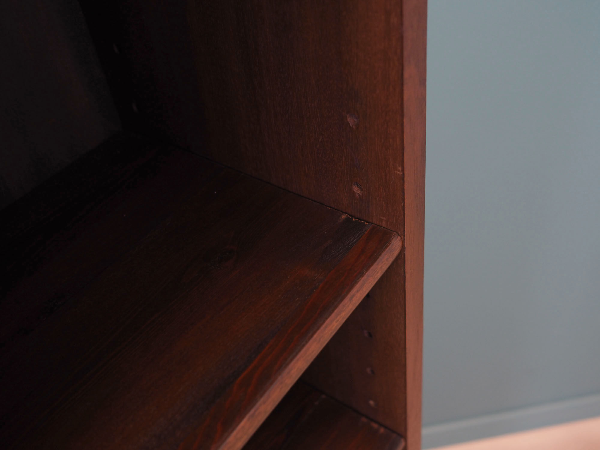 Mahogany bookcase, Danish design, 1960s, manufacturing: Denmark