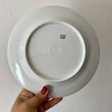 Set of 10 vintage porcelain dessert plates