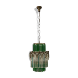 Lustre en cristal italien vintage années 1940