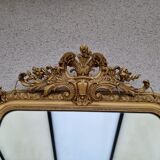 Louis Philippe mirror with pediment